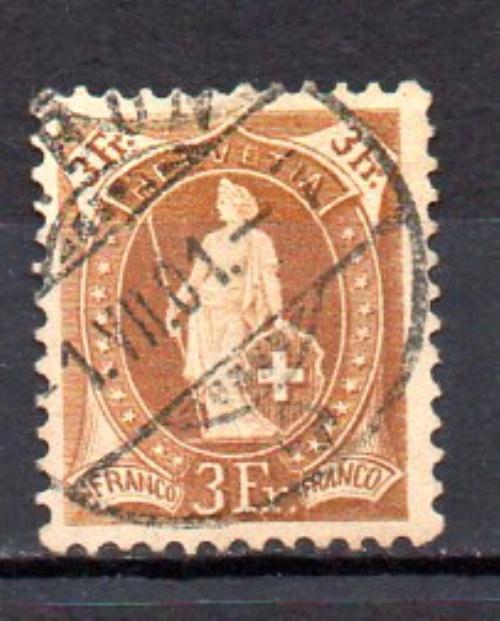 Suiza Año 1882/04 Nº80 (o)